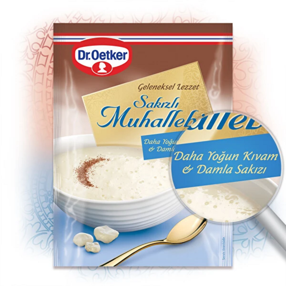 Dr.Oetker Sakızlı Muhallebi 150 G