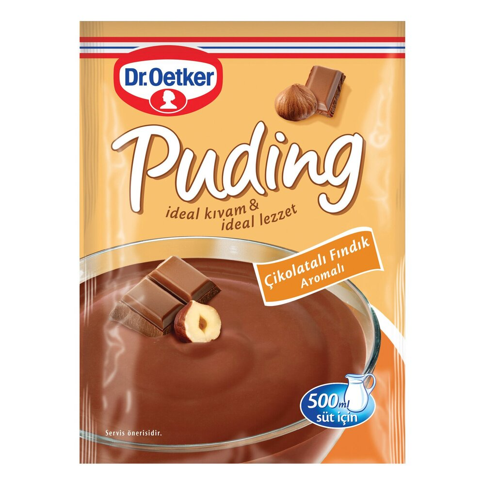 Dr. Oetker Çikolatalı Fındık Aromalı Puding 115 G