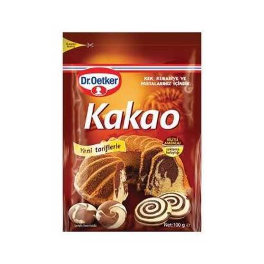 Dr.Oetker Kakao Kilitli Ambalaj 100 G