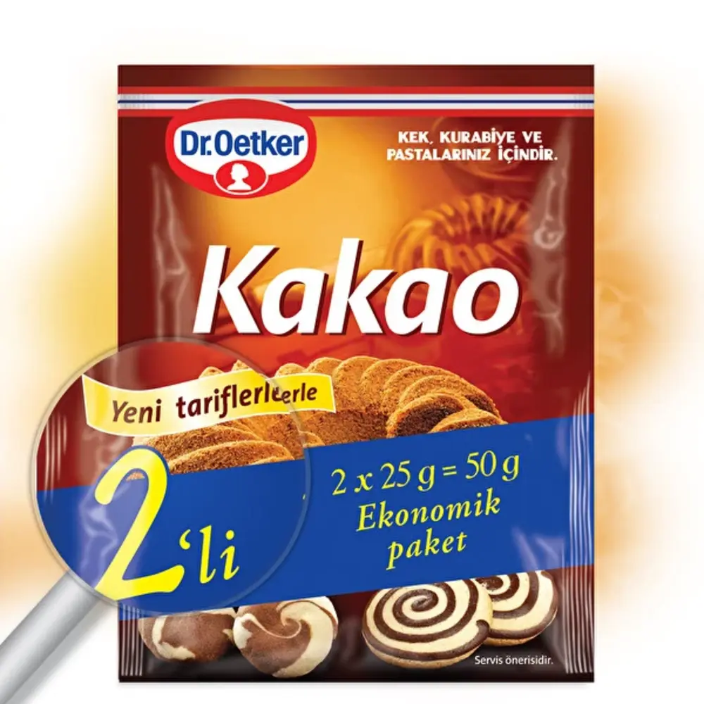 Dr.Oetker Kakao 2 x 25 G