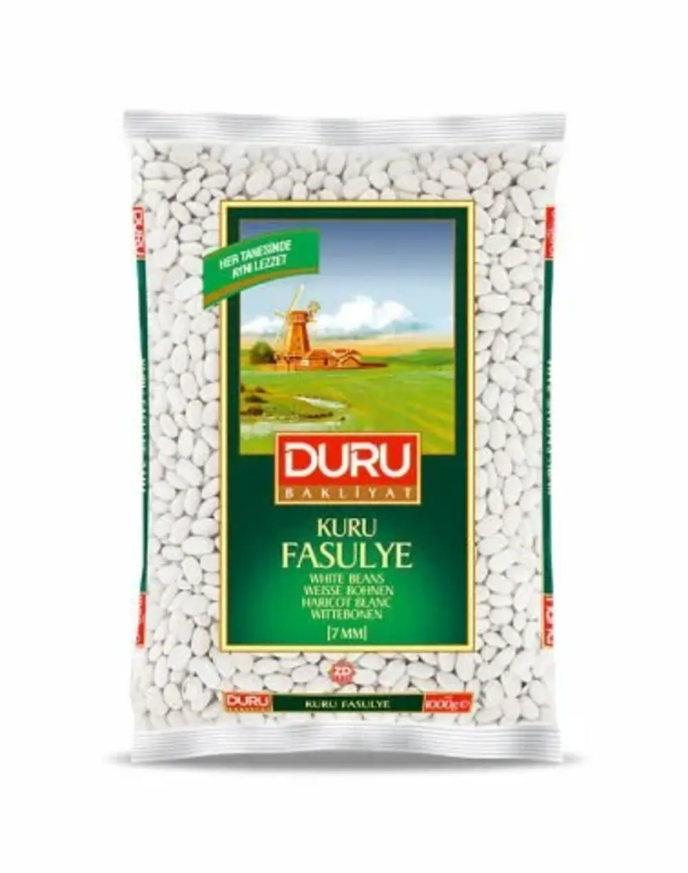 Duru Kuru Fasülye 7mm 1Kg