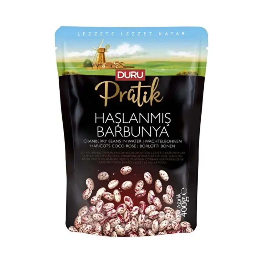 Duru Pratik Haşlanmış Barbunya 400 G