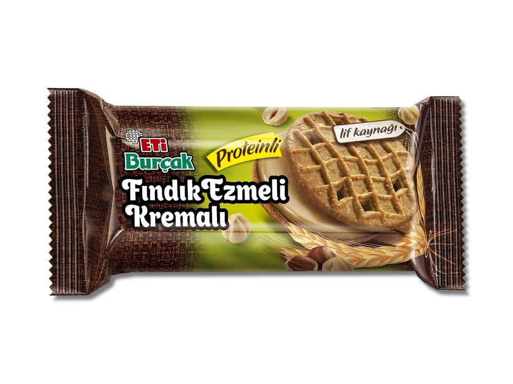 Eti Burçak Fındık Ezmeli Kremalı 128g