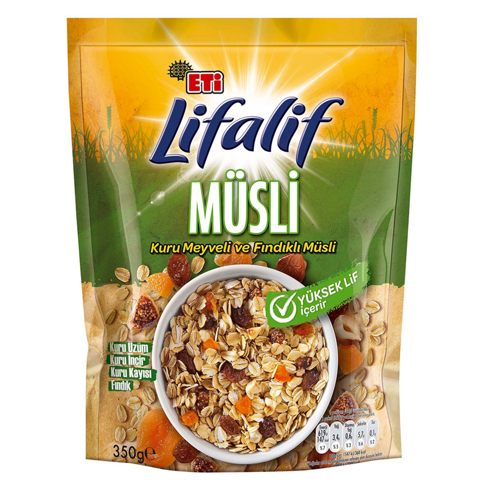 Eti Lifalif Yulaf Ezmesi Meyveli 350g