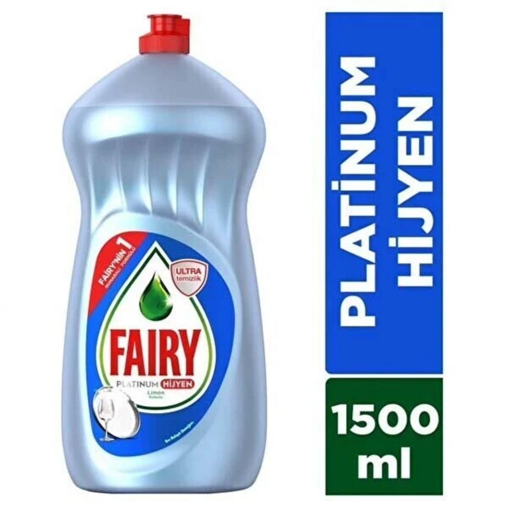 Fairy Platinum Hijyen Sıvı Bulaşık Deterjanı1500 Ml