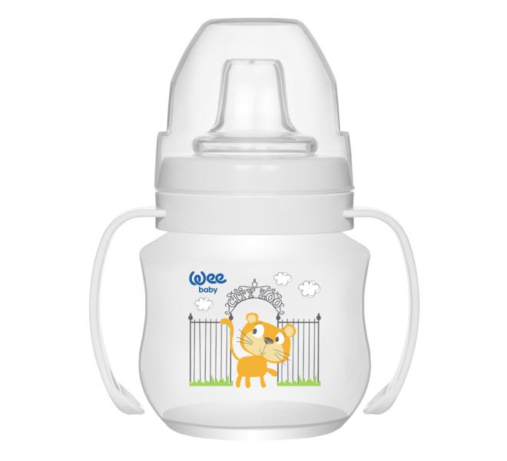 Wee Baby Akıtmaz Kulplu PP Bardak 125 Ml 753