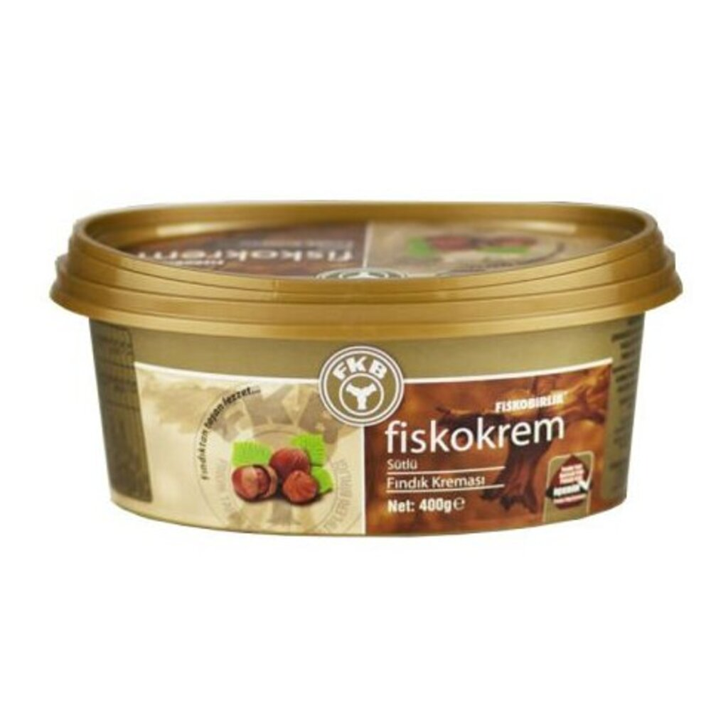 Fiskokrem Fındık Kreması Sütlü 400g