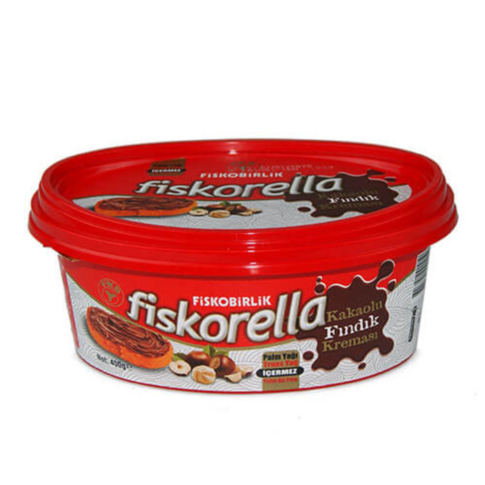 Fiskorella Fındık Kreması Kakaolu 400g