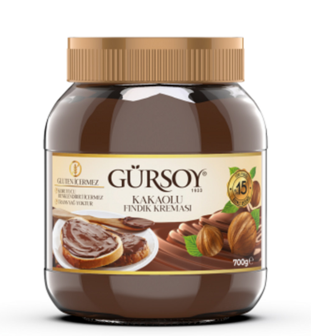 Gürsoy Kakaolu Fındık Kreması 700g