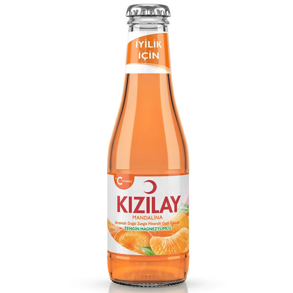 Kızılay Maden Suyu Mandalina C+ Vitaminli 200 Ml