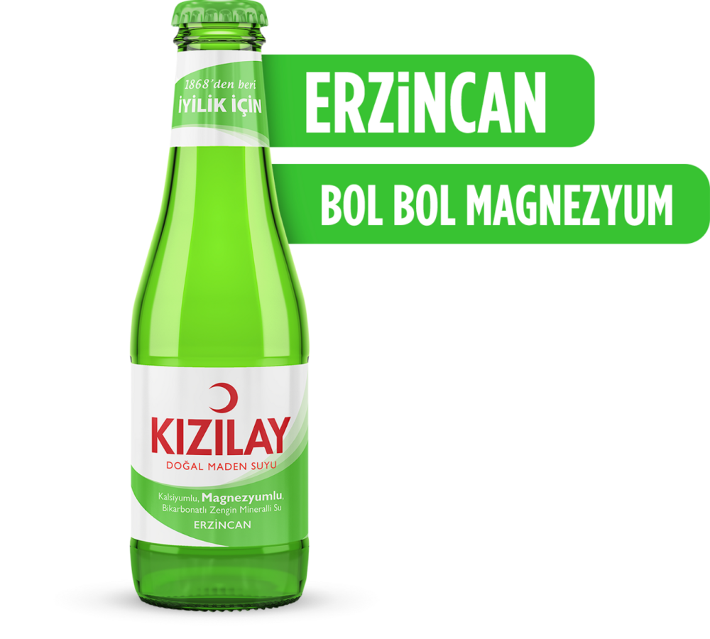 Kızılay Maden Suyu Sade Erzincan 200 Ml 
