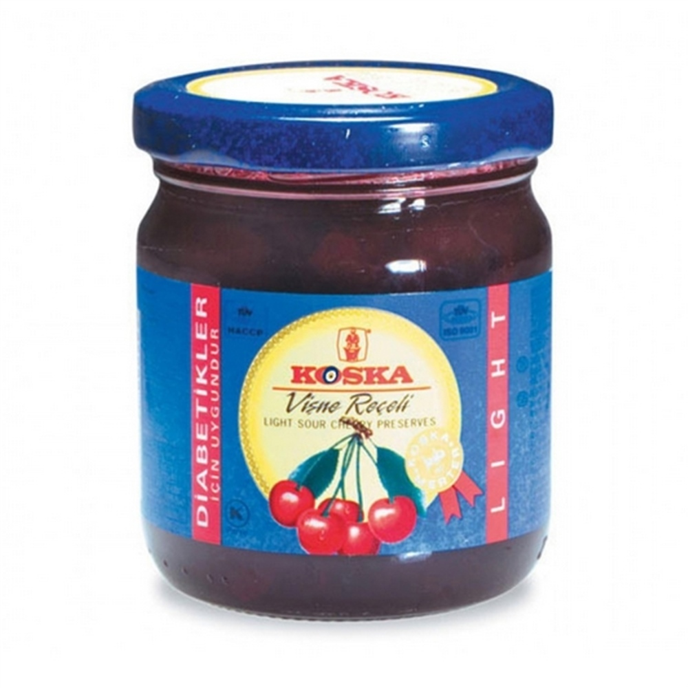 Koska Reçel Light Vişne 240g