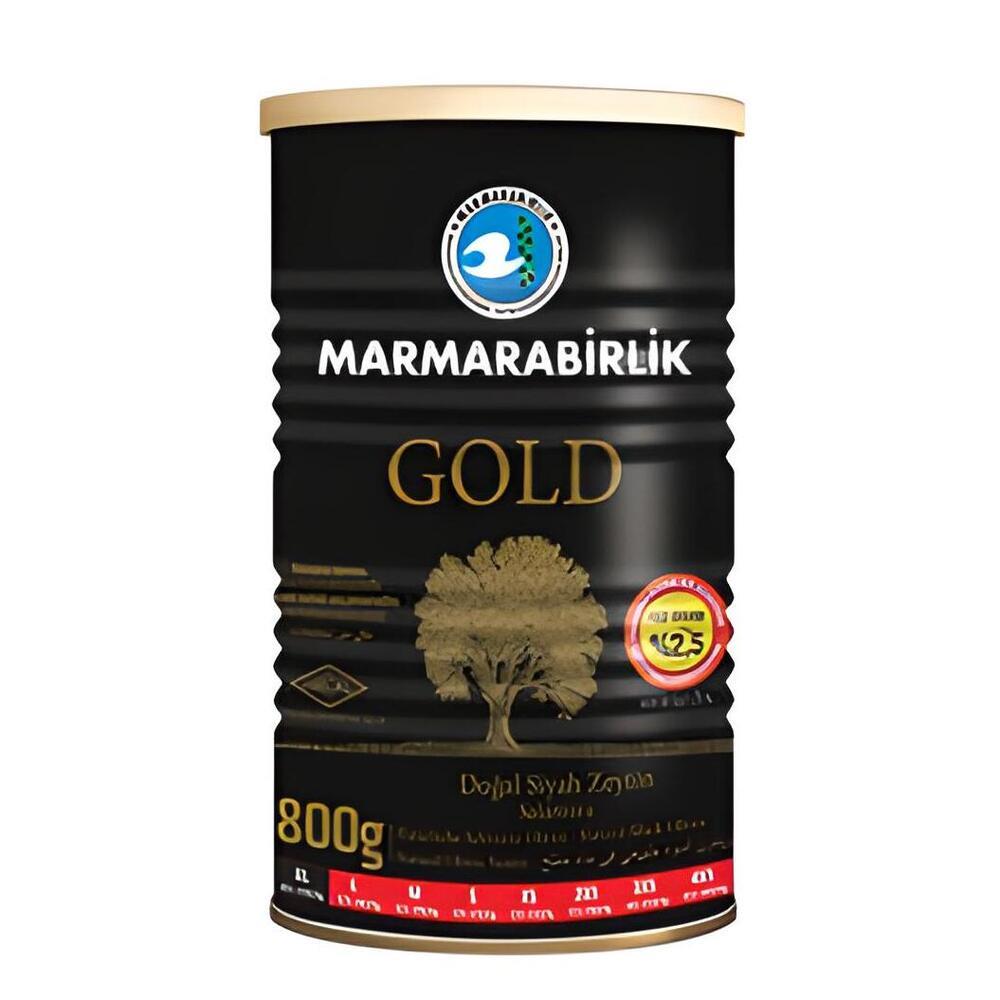 Marmara Birlik Gold Tam Tuzsuz Zeytin 800g
