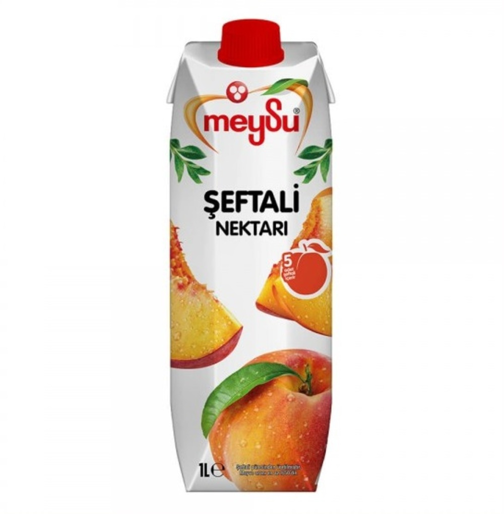 Meysu Şeftali Meyve Nektarı 1 Lt