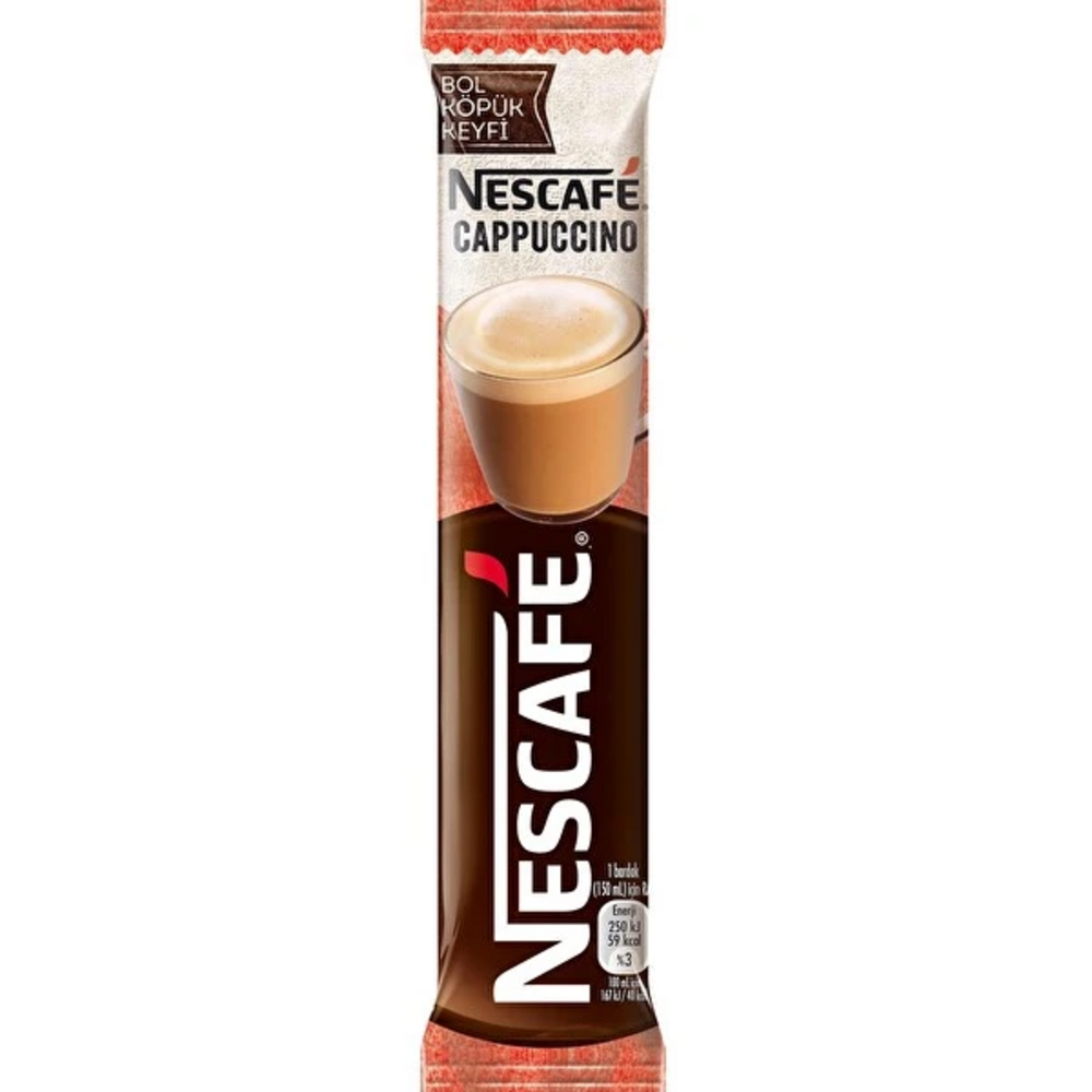 Nescafe Cappuccino Bol Köpük Şekerli 14 Gr