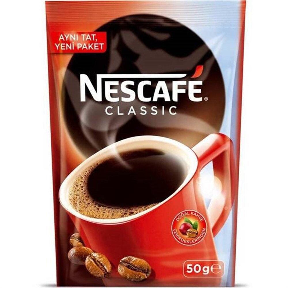 Nescafe Kahve Classic Paket 50 Gr