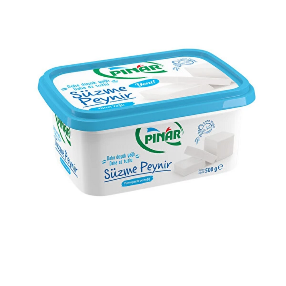 Pınar Süzme Peynir Az Tuzlu 500g