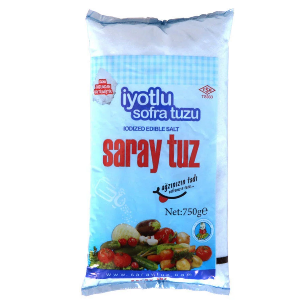 Saray Tuz İyotlu Rafine 750 G
