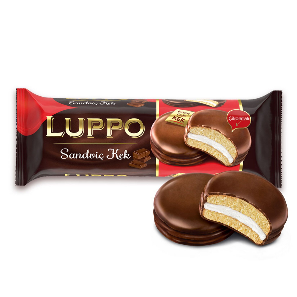 Şölen Luppo Sade Sandviç Kek 8'Li Paket 184g
