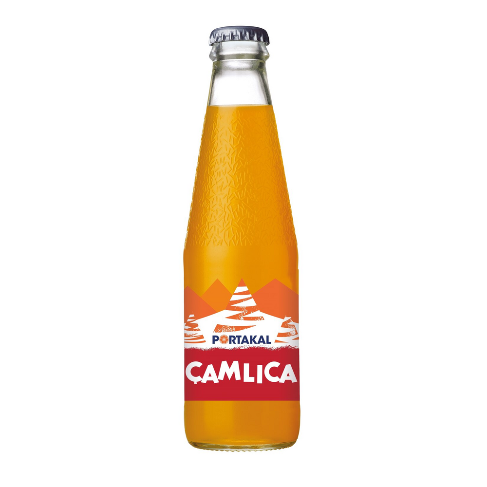 Ülker Çamlıca Gazoz Portakal Cam 200 Ml