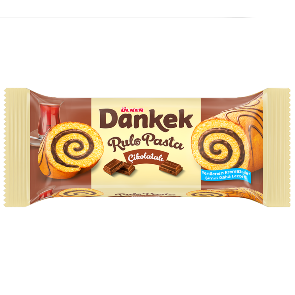 Ülker Dankek Rulo Pasta Çikolatalı 235g
