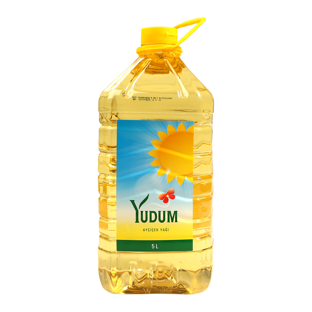 Yudum Ayçiçek Yağı 5 Lt Pet Darağız 