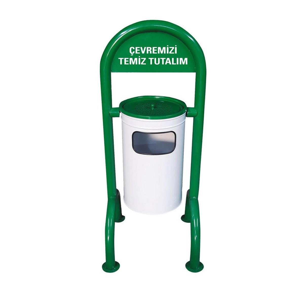 Toros Metal 4 Ayaklı Bahçe Çöp KovasıBahçe Çöp KovalarıToros Metal4 Ayaklı Bahçe Çöp Kovası