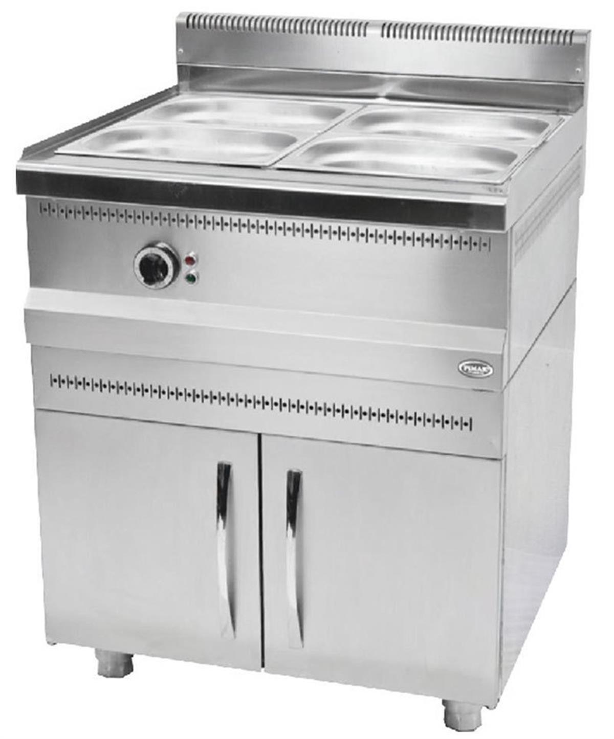 Pimak | 4'lü Dolaplı Elektrikli BenmariBanket Arabaları ve Mobil BenmarilerPimak4'lü Dolaplı Elektrikli Benmari