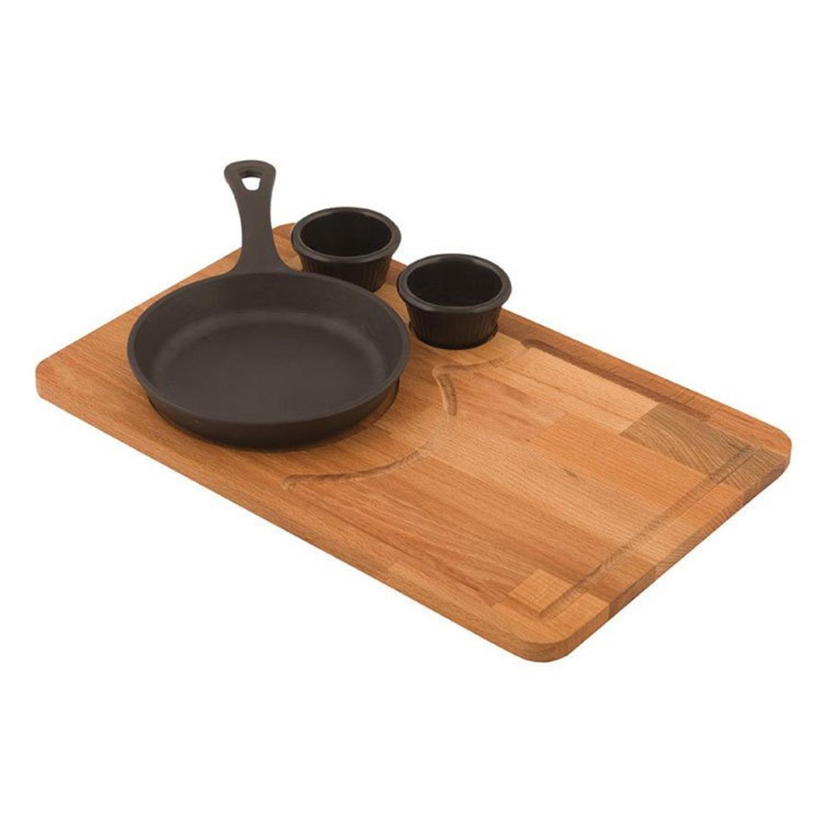 Lava Ahşap Altlıklı Yuvarlak Saplı Tava 12 cmKayın AğacıLavaAhşap Altlıklı Yuvarlak Saplı Tava