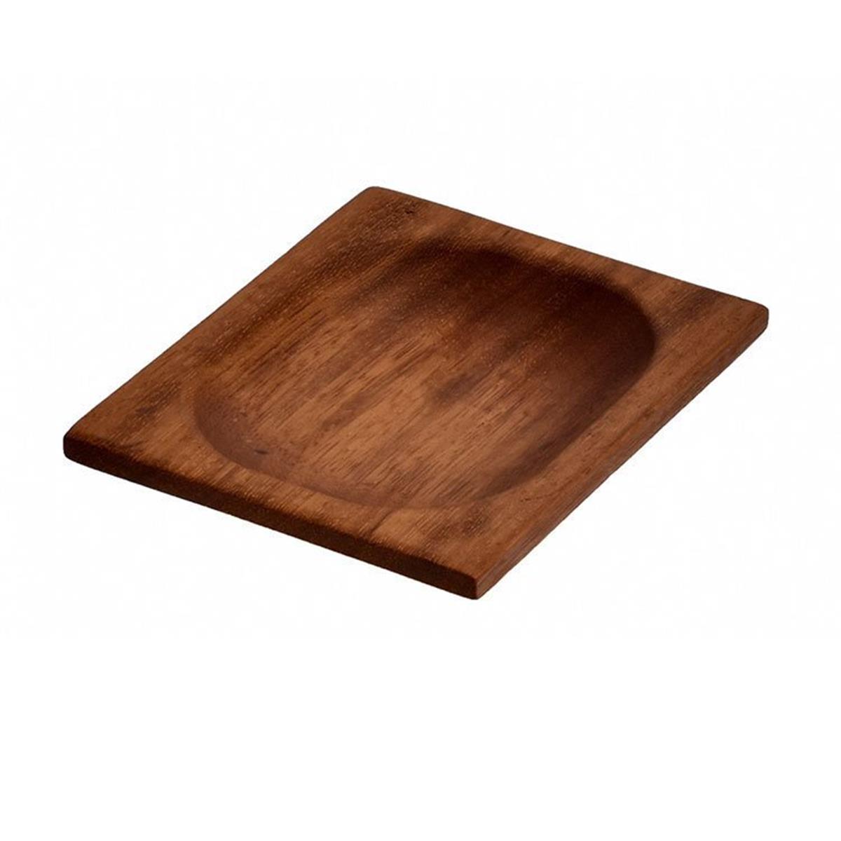 Lava Ahşap Servis Tabağı, Iroko Ağacı 15 x 12cmİroko AğacıLavaAhşap Servis Tabağı