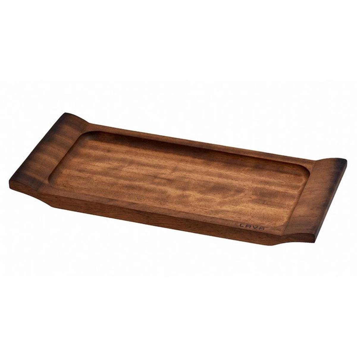 Lava Ahşap Servis Tepsisi, Iroko Ağacı 18x40 cmİroko AğacıLavaAhşap Servis Tepsisi