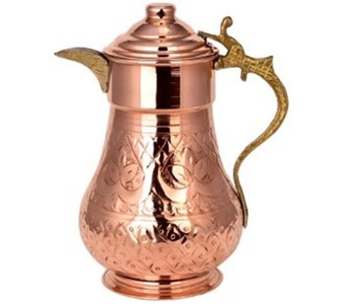 Zino Copper - Bakır | Bakır Hitit Sürahi 2000 ccBakır ÜrünlerZino Copper - BakırBakır Hitit Sürahi 2000 cc