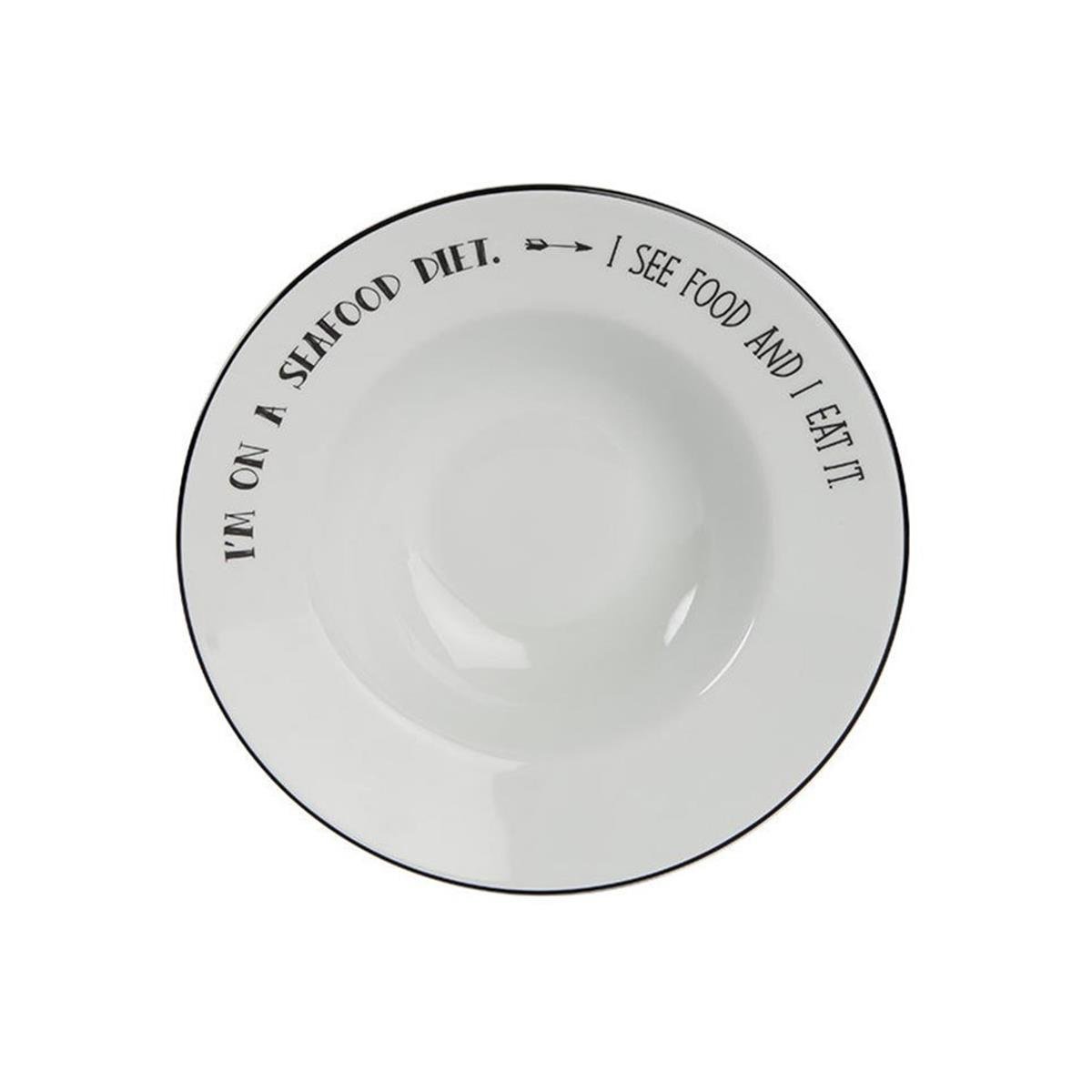 Porland Porselen | Be Happy | Porselen Çukur Tabak 25 cm A+PBe HappyPorlandBe Happy Porselen Çukur Tabak 25 cm A+P