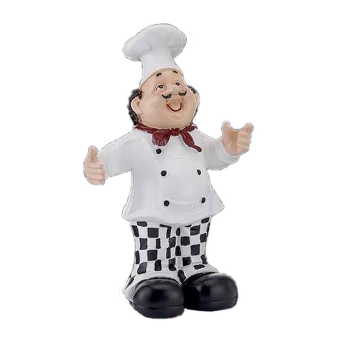 Biradlı Dekoratif Aşçı Figürü3 Boyutlu Manken ve MenülerBiradlıDekoratif Aşçı Figürü