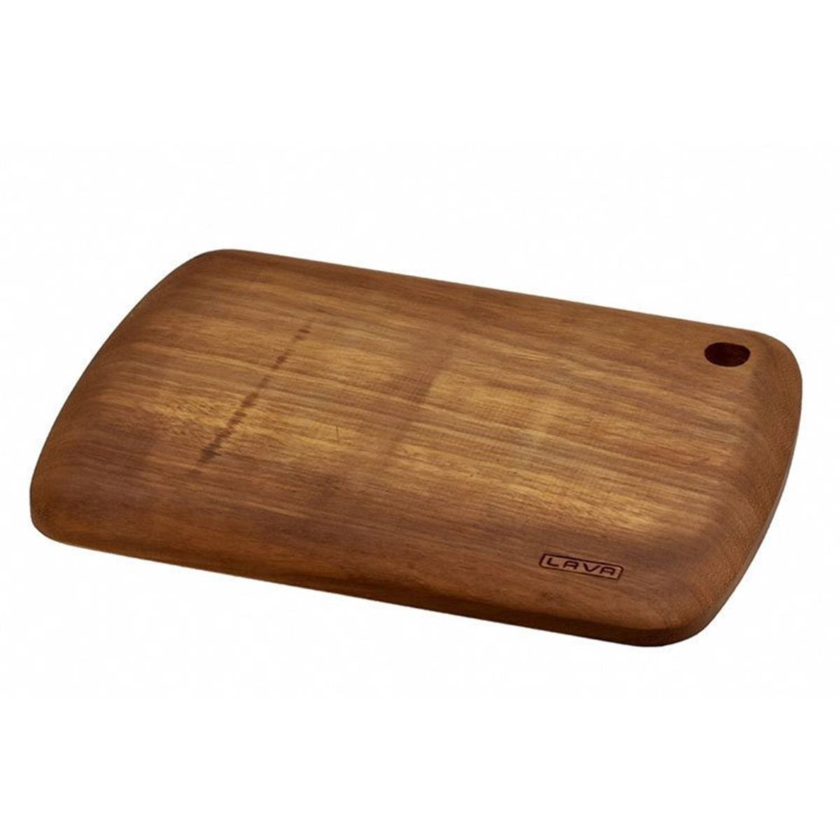 Lava Dikdörtgen Ahşap Kesme Tahtası, İroko Ağacı 23X31 cmİroko AğacıLavaDikdörtgen Ahşap Kesme Tahtası