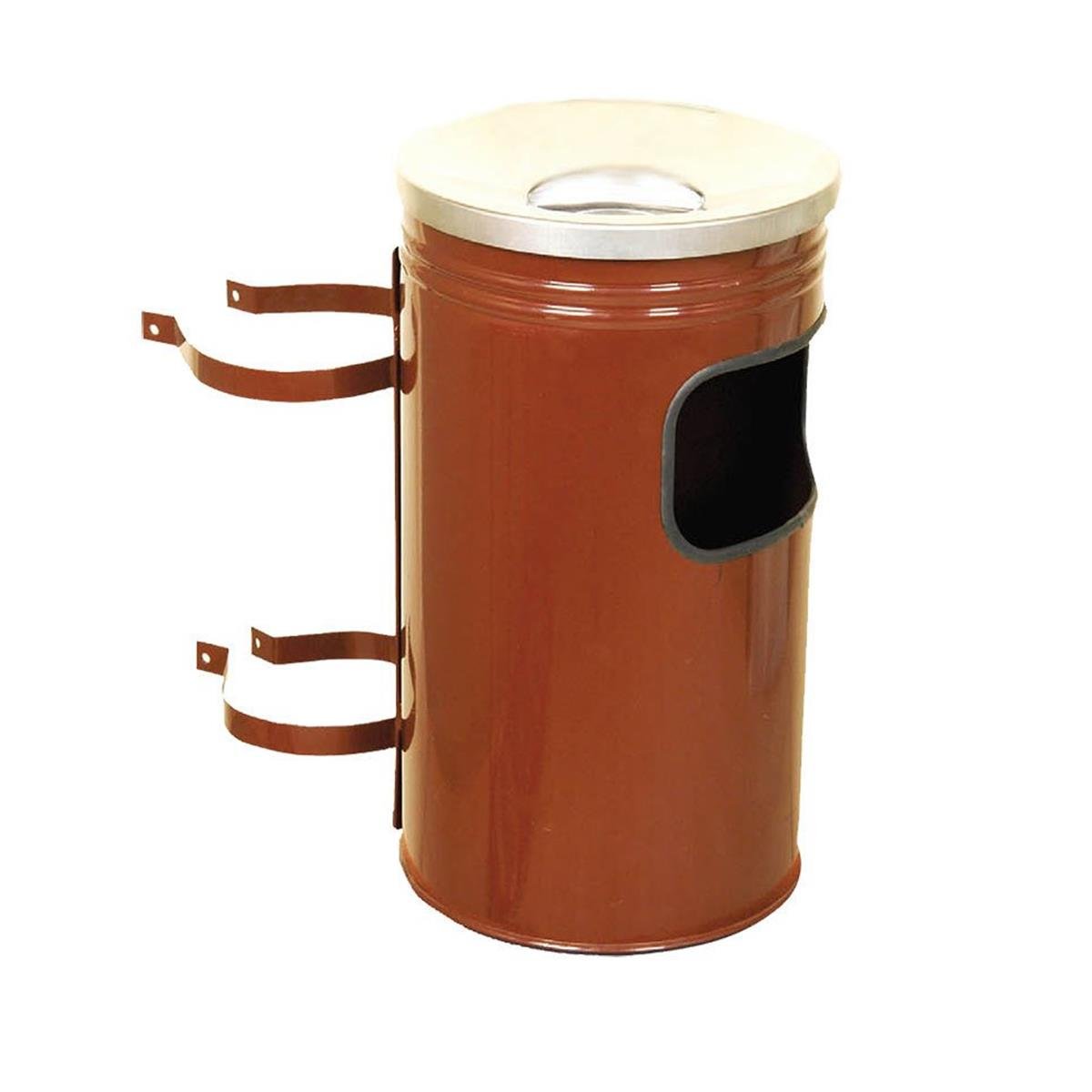 Toros Metal Direğe Monte Bahçe Çöp KovasıBahçe Çöp KovalarıToros MetalDireğe Monte Bahçe Çöp Kovası