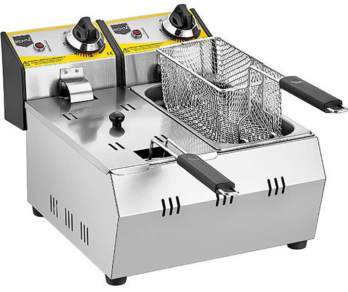 Remta | Elektrikli Fritöz 3+3 lt R92FritözRemtaElektrikli Fritöz 3+3 lt R92