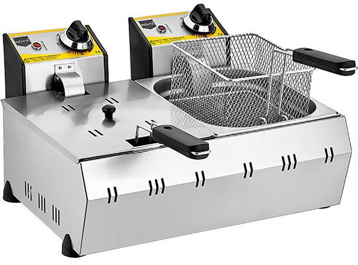 Remta | Elektrikli Fritöz 5+5 lt R93FritözRemtaElektrikli Fritöz 5+5 lt R93