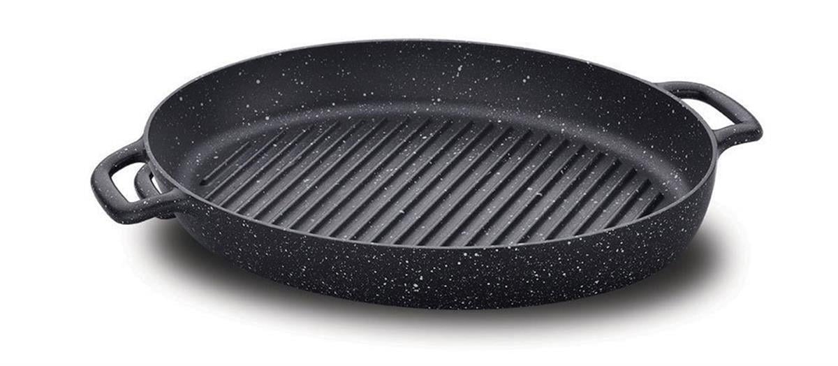 Korkmaz | Gusto Volkanit Döküm İki Kulplu Oval TavaDöküm TavalarKorkmazGusto Volkanit Döküm İki Kulplu Oval Tava