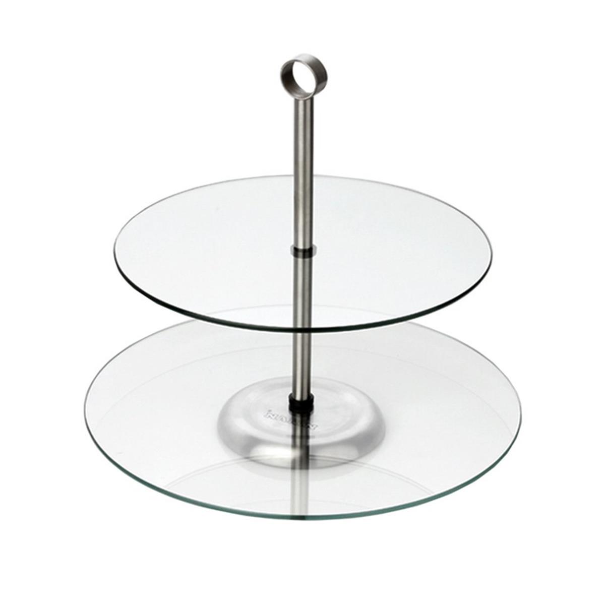 Narin Metal | İki Katlı Pasta StandıAynalıNarinİki Katlı Pasta Standı