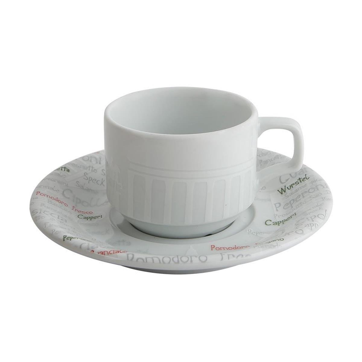 Porland Porselen | Italy | Porselen Çay Fincan Takımı 140 cc A+PItalyPorlandItaly Porselen Çay Fincan Takımı 140 cc A+P