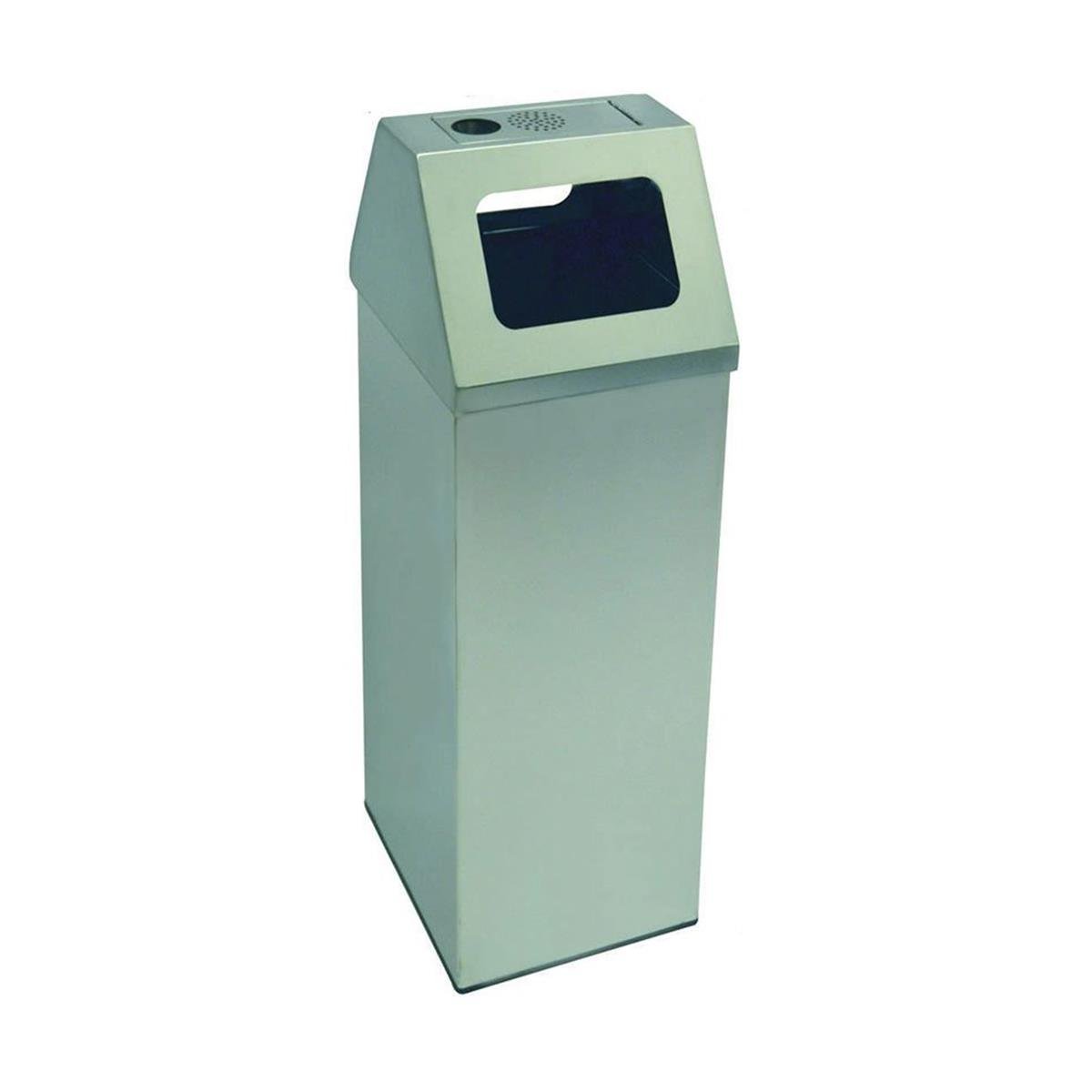 Arı Metal | Kare Kapaklı Çöp KovasıGenel Mekan Çöp KovalarıArı MetalKare Kapaklı Çöp Kovası