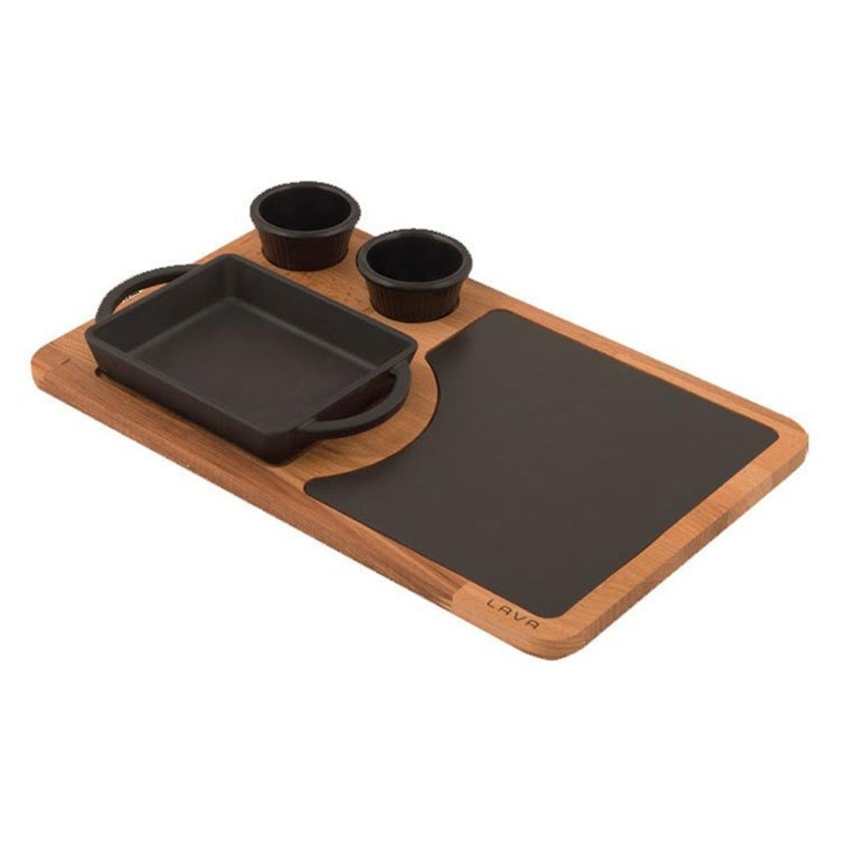 Lava Kare Kulplu Tabak, Ahşap ve Porselen Servis Plakası 12x12 cmKayın AğacıLavaKare Kulplu Tabak, Ahşap ve Porselen Servis Plakası