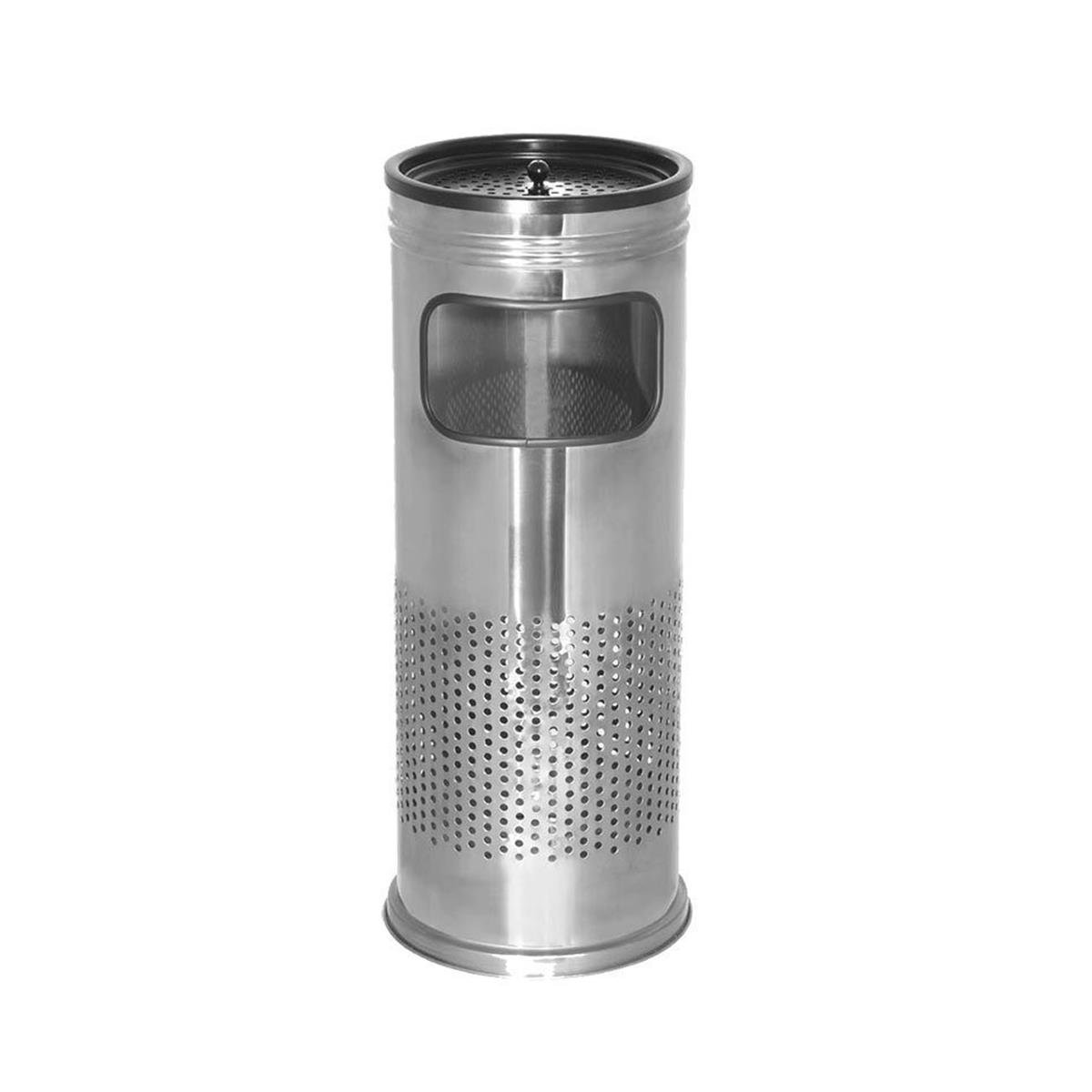 Toros Metal Kolon Küllük Delikli 25 lt 430 KaliteKüllüklü Çöp KovalarıToros MetalKolon Küllük Delikli