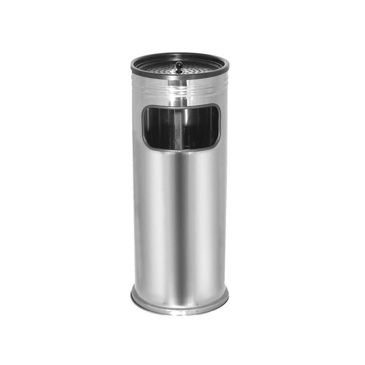 Toros Metal Kolon Küllük Siyah Kumluklu 430 KaliteKüllüklü Çöp KovalarıToros MetalKolon Küllük Siyah Kumluklu