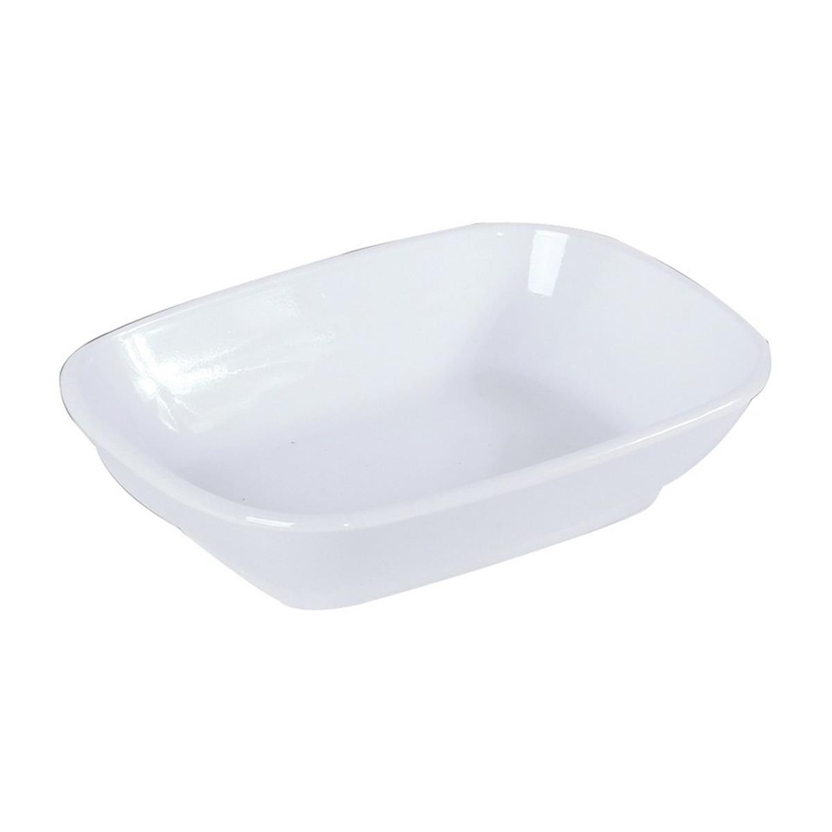 Özgül Melamin | Köşeli Kayık TabakMelaminÖzgül MelaminKöşeli Kayık Tabak 14x10 cm