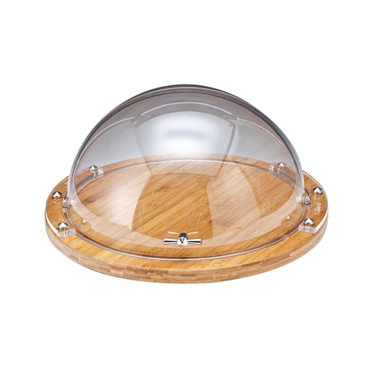 Zicco Kulplu Polikarbonat Rolltop Kapaklı Fanus 38-46 cmPolikarbonZiccoKulplu Polikarbonat Rolltop Kapaklı Fanus