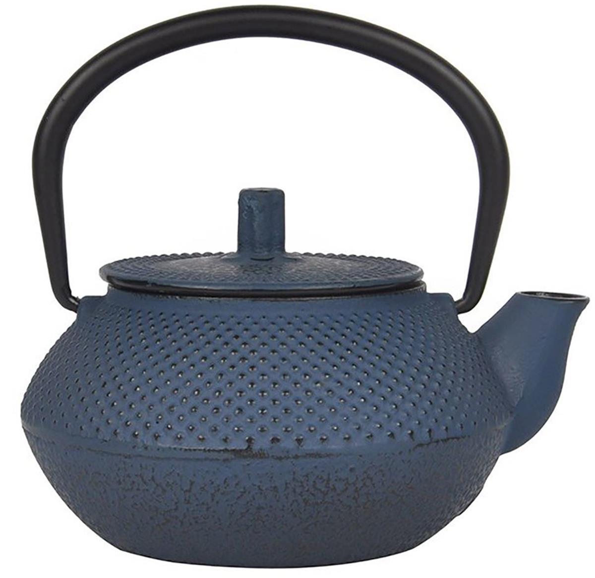 Taşev | Linden | Sümbül Döküm Demlik 300 ml Gök MaviTaşevBambumLinden Sümbül Döküm Demlik 300 ml Gök Mavi