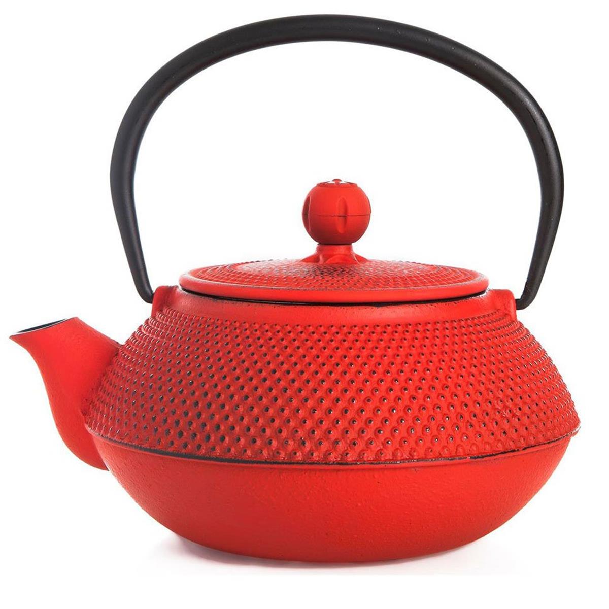 Taşev | Linden | Sümbül Döküm Demlik 750 ml KırmızıTaşevBambumLinden Sümbül Döküm Demlik 750 ml Kırmızı