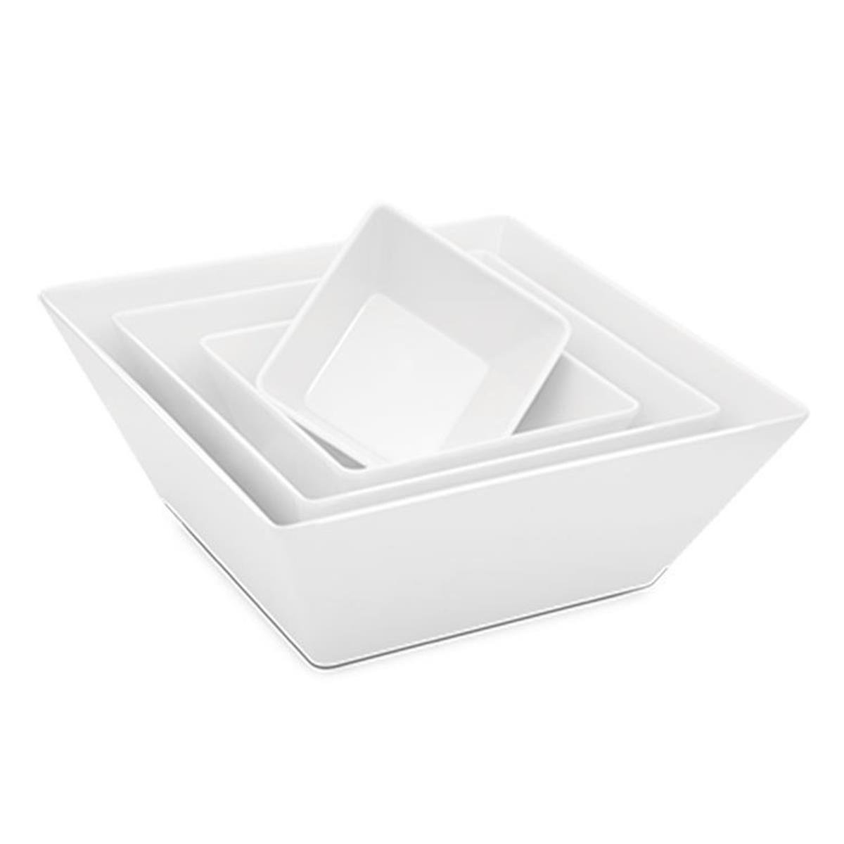 Kapp Melamin Kare Derin Sunum TabağıMelaminKappMelamin Kare Derin Sunum Tabağı